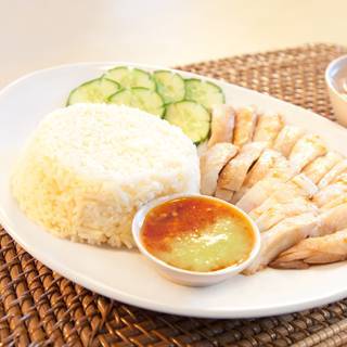 (Reg)HainaneseChicken Rice (Reg)海南雞飯一碟